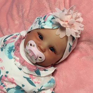 Reborn baby girl doll